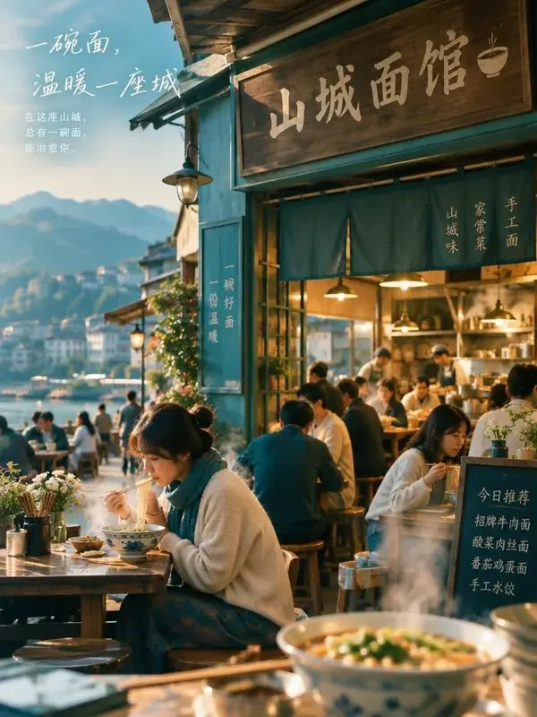 山城小面馆 短剧封面